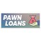 Signmission Pawn Loans Banner Concession Stand Food Truck Single Sided B-96-30124 - alternate 1